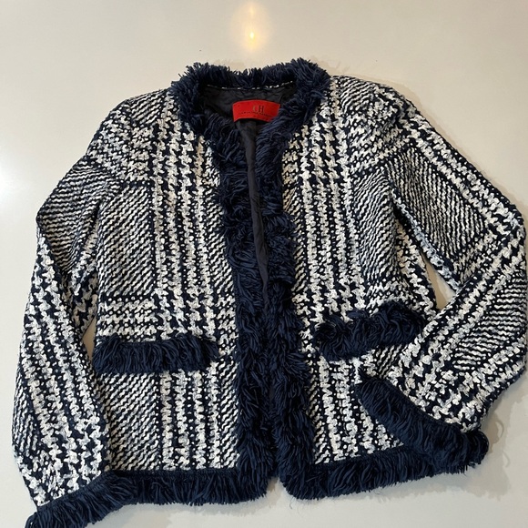 Carolina Herrera Textured Tweed Jacket - Picture 3 of 4